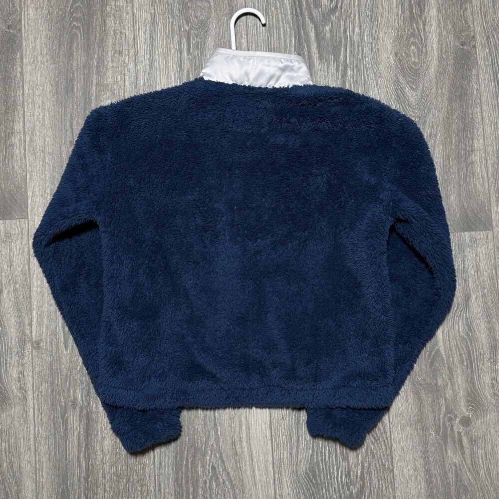 Penn State Nittany Lions 1/4 Zip Sherpa Sweater Women’s Small Tribal Zipper - Picture 2 of 8